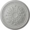 Ekena Millwork Luton Ceiling Medallion (Fits Canopies up to 1 1/8"), Hand-Painted Frost, 15 3/4"OD x 5/8"P CM16LUFRF - alternate 1